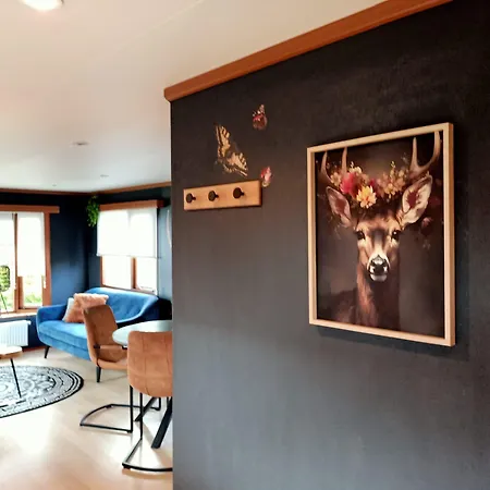 Шале Welkom In Chalet Floral Deer Op De Veluwe *